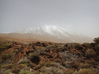 volkano in the desert tenerife © Viktoriia