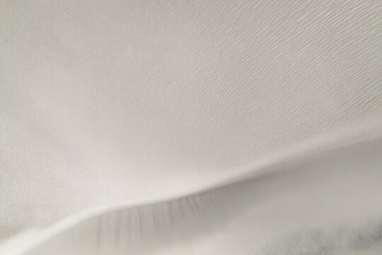 White sand dune texture in Argentina desert landscape