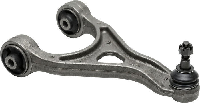 Suspension control arm isometric view replacement part transparent PNG