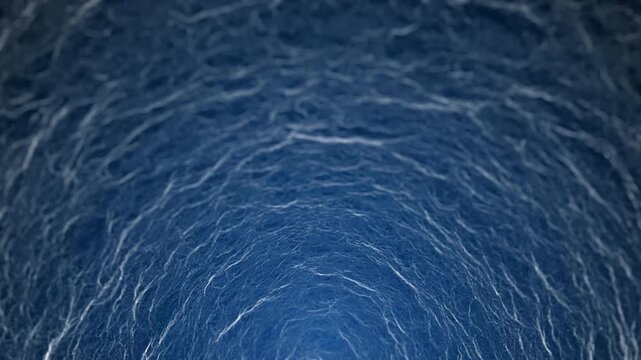 water tunnel background of an ocean surface
