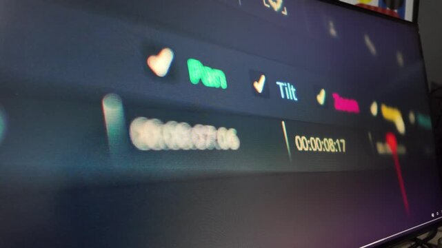 Digital camera motion control and pan tilt zoom interface a specialized software davinci resolve