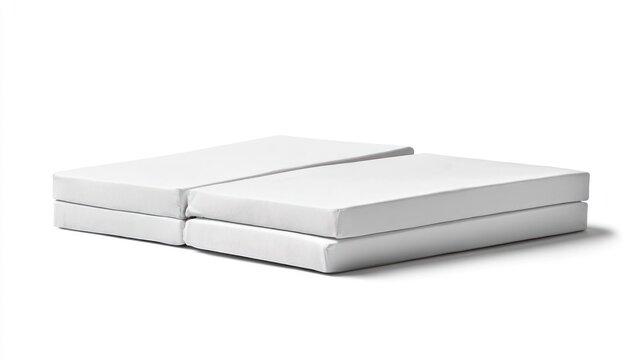 Stacked foldable mattress