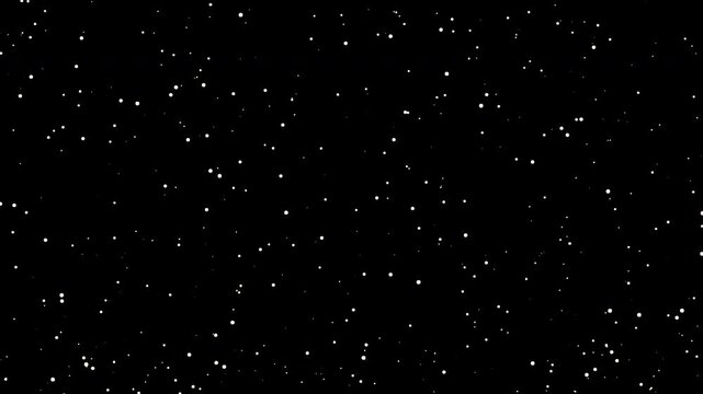 Floating Dust Motes Particle Overlay with Transparent Alpha Channel