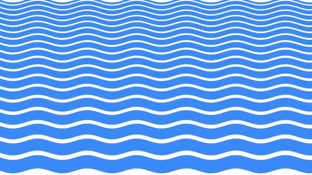 seamless pattern with waves motion video background. waving motion background