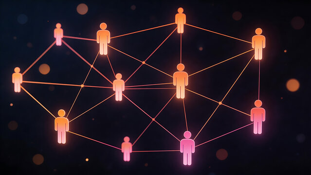 Human connection network