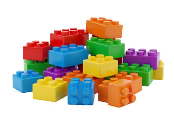 Fototapeta premium colorful toy blocks