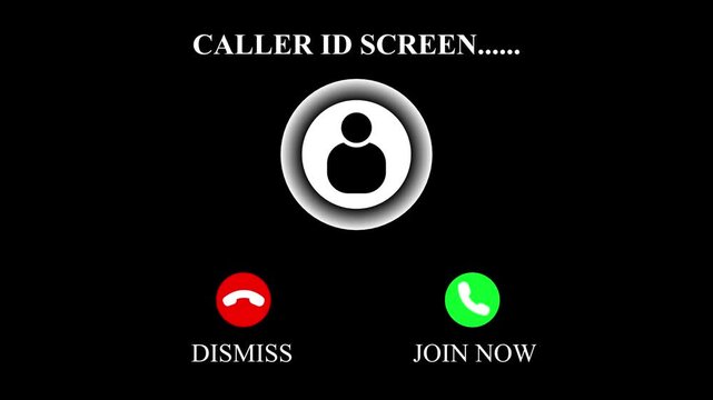 Online Session Notification Screen Featuring Interactive Join and Dismiss Controls, Digital Meeting on black Background.
