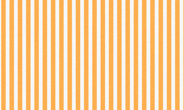 Seamless orange and white vertical striped pattern vector background with subtle noise texture for summer carnival, circus, and packaging design