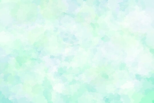 海中をイメージしたグリーンのパステル背景