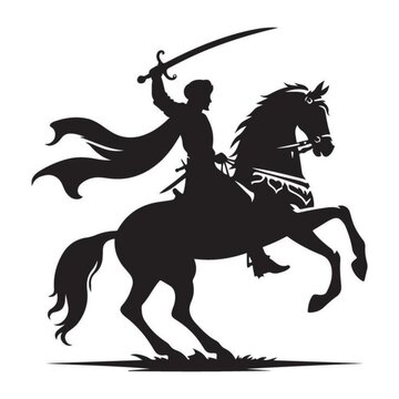 knight and horse