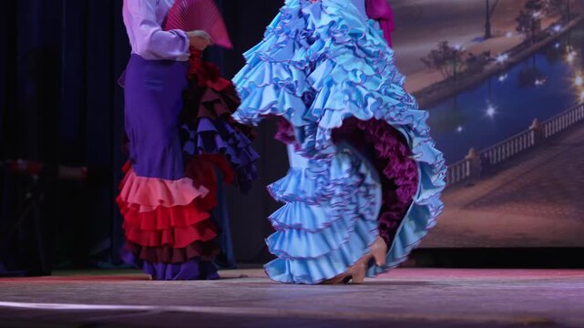 Bata De Cola Flamenco Dress