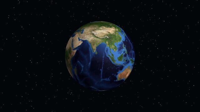 Earth Zoom Animation to Marka City in Lower Shabelle Somalia