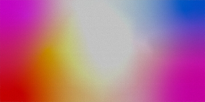 Abstract background with soft blended colors of pink orange yellow and blue gradient light