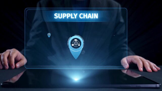 Supply chain processes with data-driven logistics, transportation, and distribution. enhances operations. Supply chain improves efficiency. Supply chain integrates logistics and delivery. Elide