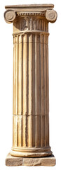 Fototapeta premium PNG Greek ancient column pillar architecture greek.