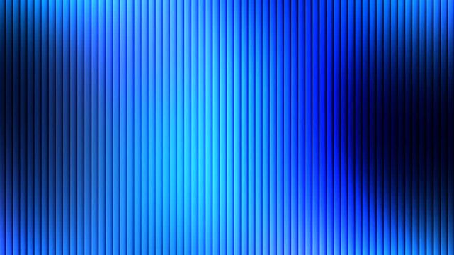 Elegant glowing blue and teal gradient animation of fractal glass texture on dark background 4K