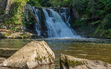 Waterfall in Great Smoky Mountain Park © jkessler