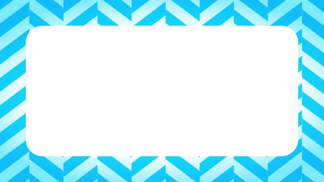 青い図形が移動する抽象モーション背景アニメーション（文字スペースあり）