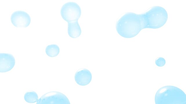移動する水玉