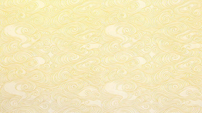 Elegant intricate swirling gold pattern design with delicate continuous lines isolated on transparent background transparent background