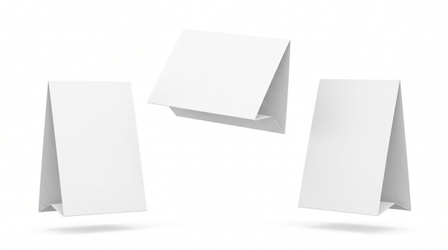 Realistic Table Tent Blank