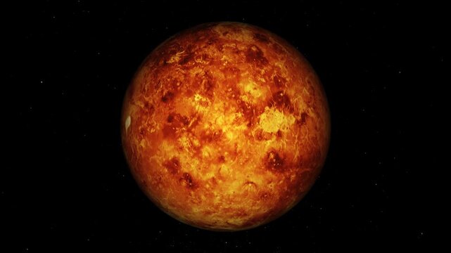 Venus planet, animated venus planet