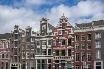 Fototapeta premium Amsterdam is the capital of the Netherlands, known for its artistic heritage and its elaborate canal system.