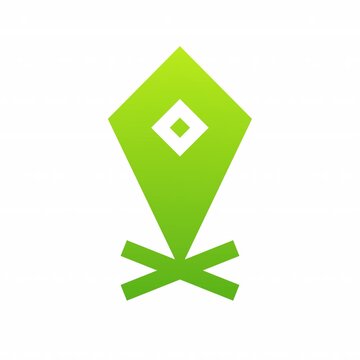 Wrong Location animation icon for social media, presentations, videos, websites. Alpha Channel.