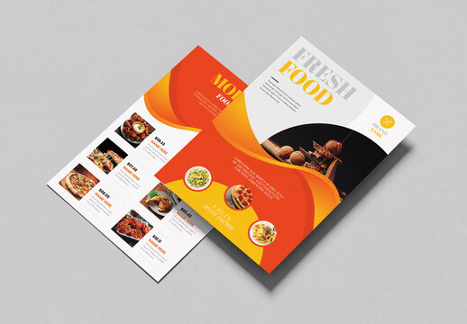 Food Menu Flyer Template