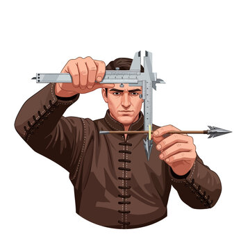 Inspector Quartermaster Knight Measuring Arrowhead