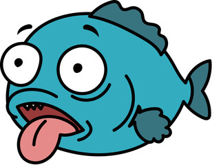 Fototapeta premium Fish Character