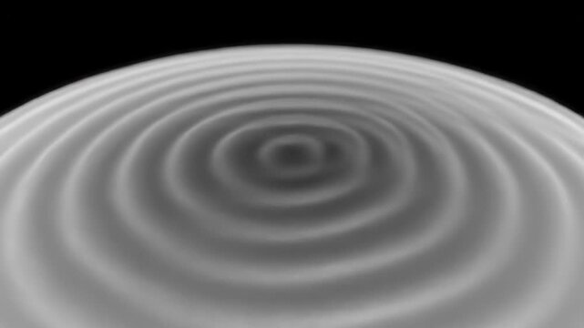 Black background with white light spot material, halo diffusion animation effect