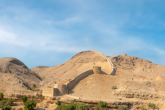 Ranikot Fort, also known as the Great Wall of Sindh, is a is a Gupta-era fort near Sann in Jamshoro District, Sindh, Pakistan. The fort's ramparts have been compared to the Great Wall of China.