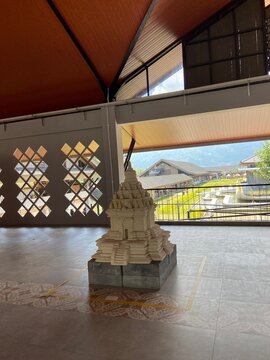 Mini Architecture Candi in Bodobudhur 