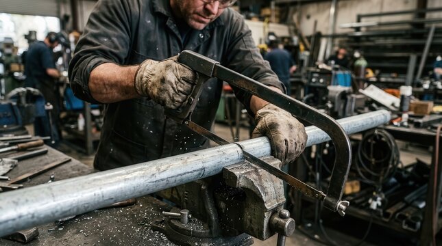A Study of Manual Craftsmanship and Heavy Metal Fabrication Techniques