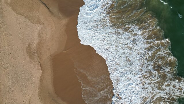 Sri Lanka Kalametiya Quiet beach Drone