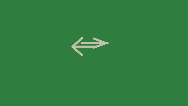 Arrow Moving with Pointing - Royalty Free Clip