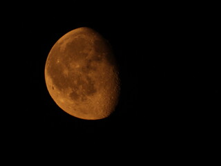 The Orange Moon © RightNLeft