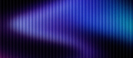 Obraz premium Abstract blue vertical lines background with neon light effects. Modern purple gradient stripe pattern for digital technology wallpaper. Futuristic dark linear texture for corporate banner.