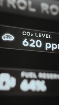 CO2 Level at 620 PPM and Fuel Reserve at 64 Percent