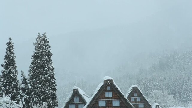 雪の白川郷