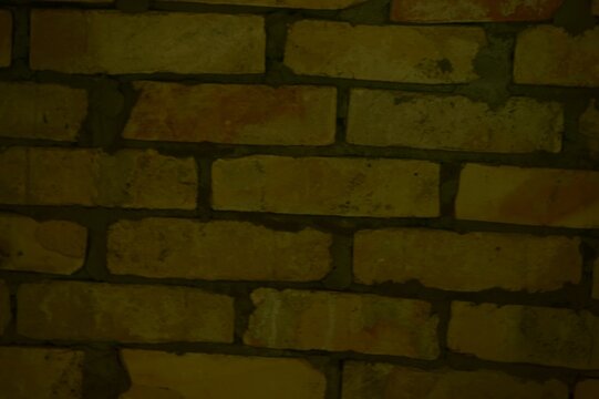 Brick in the basement of an old house