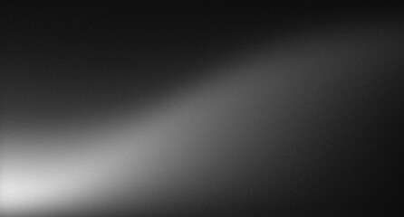 Fototapeta premium Single beam of light illuminating a dark background with subtle texture and gradient