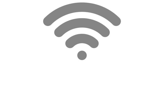 Wifi Signal Strength Indicator Icons Collection.