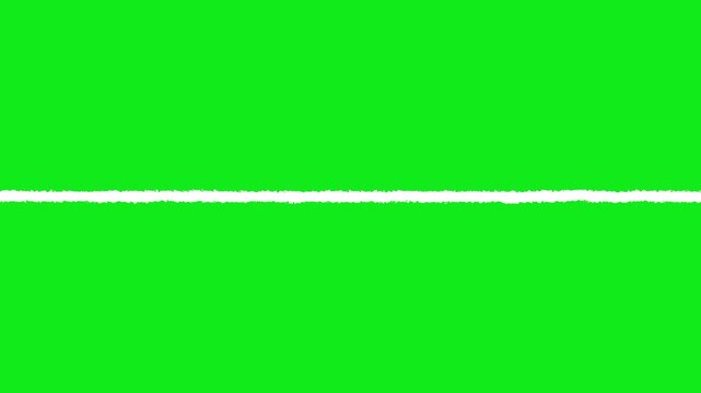 hand drawn straight line animation