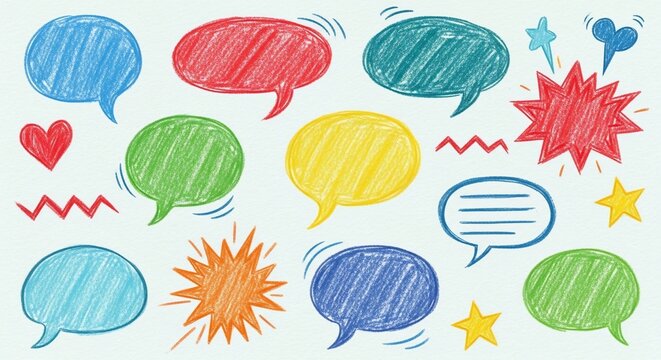 Echoes of Ideas: A Burst of Colorful Conversations