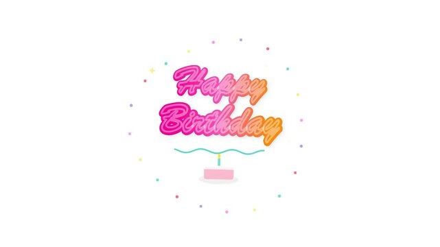 Minimalist Motion Graphic Text Animation Featuring a Friendly Hallo Welcome Greeting on White Background