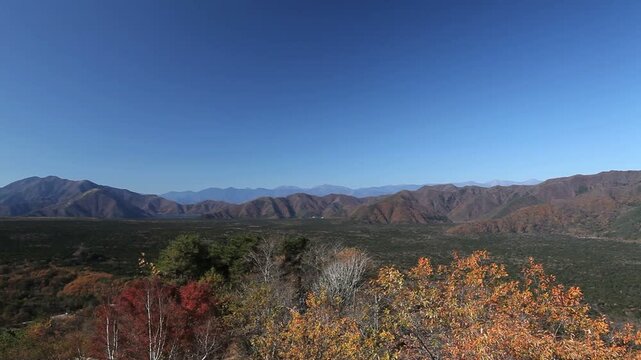 青木ヶ原樹海と本栖湖