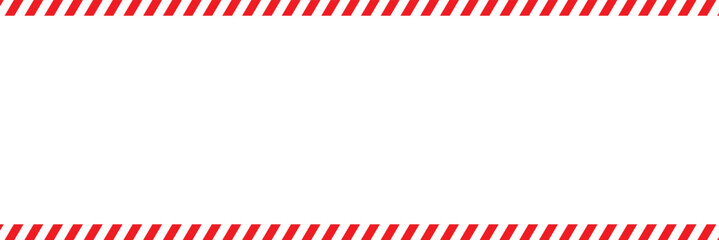 Fototapeta premium Road Traffic Safety Straight Line, Horizontal Road Marking and Lane Divider for Highway, Street and Transportation Safety Design Isolated on White Background.