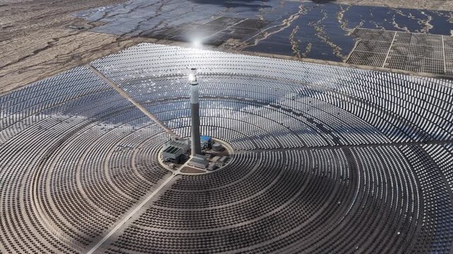 The Solar Oasis: A Hybrid CSP and PV Power Complex
